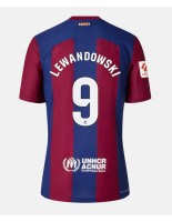 Barcelona Robert Lewandowski #9 Kotipaita Naisten 2023-24 Lyhythihainen